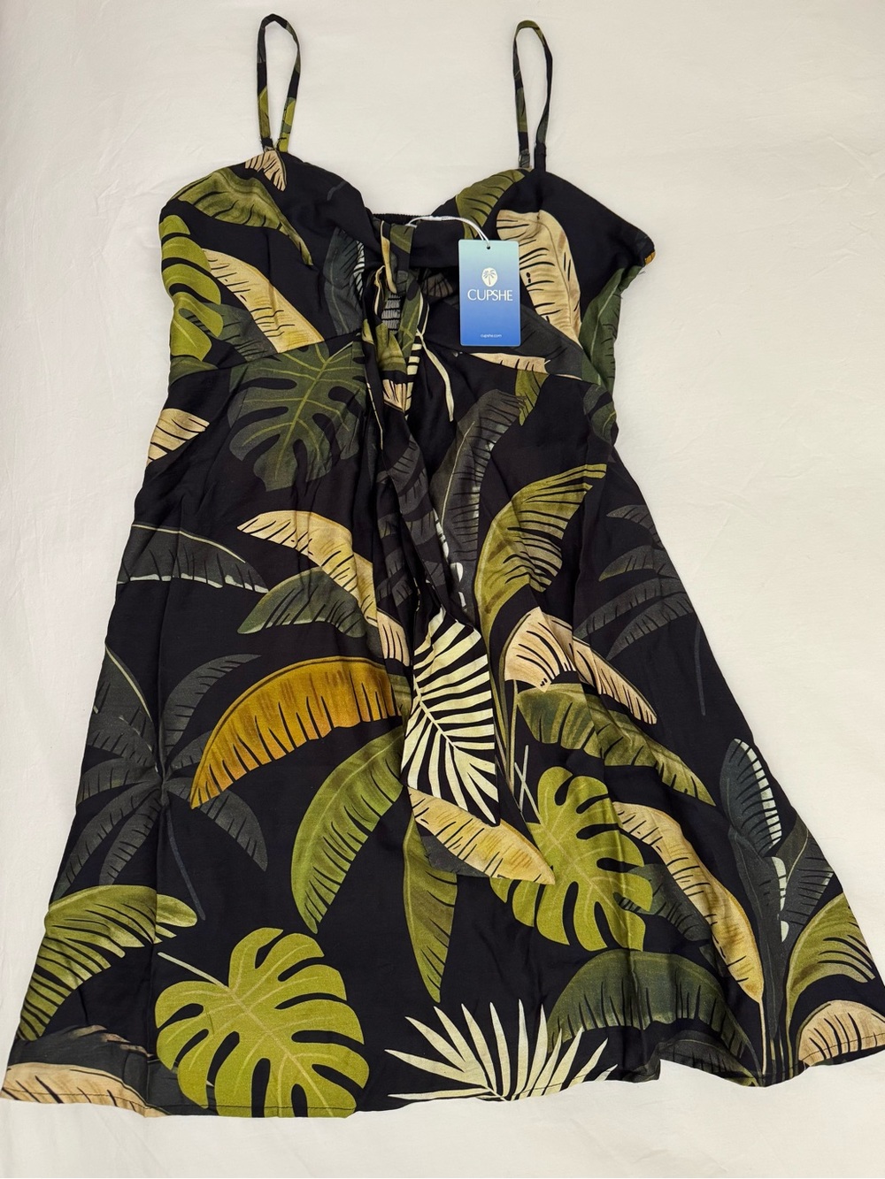 CUPSHE Hawaiian Sun Tropical Mini Dress